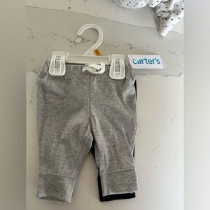 Bnwt Carter’s newborn baby pants x 2